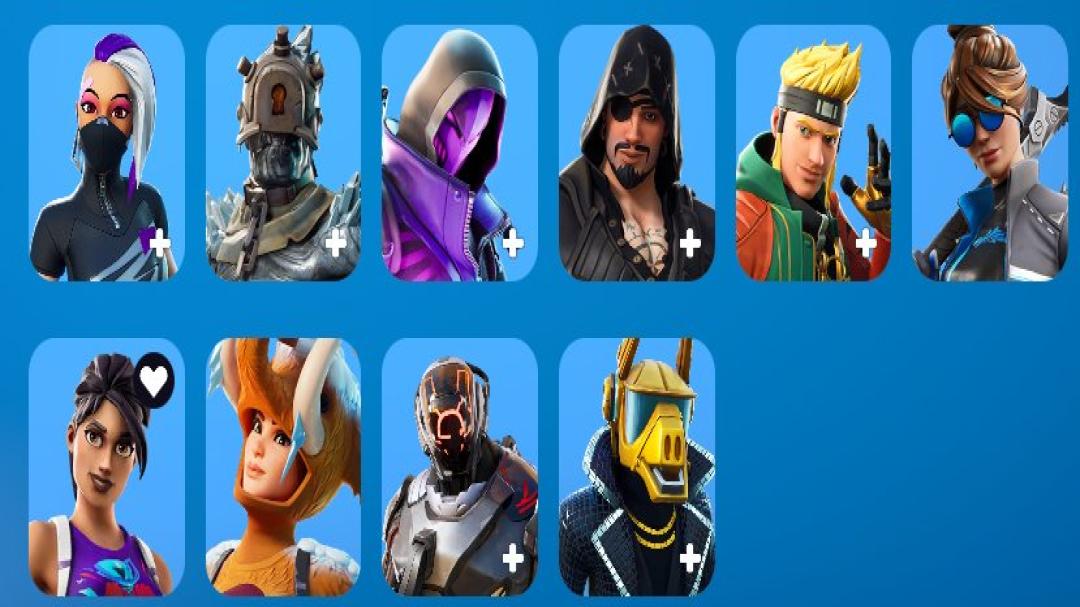 Epic Battle Royale Collection with 81 Unique Skins 🎭🖥
