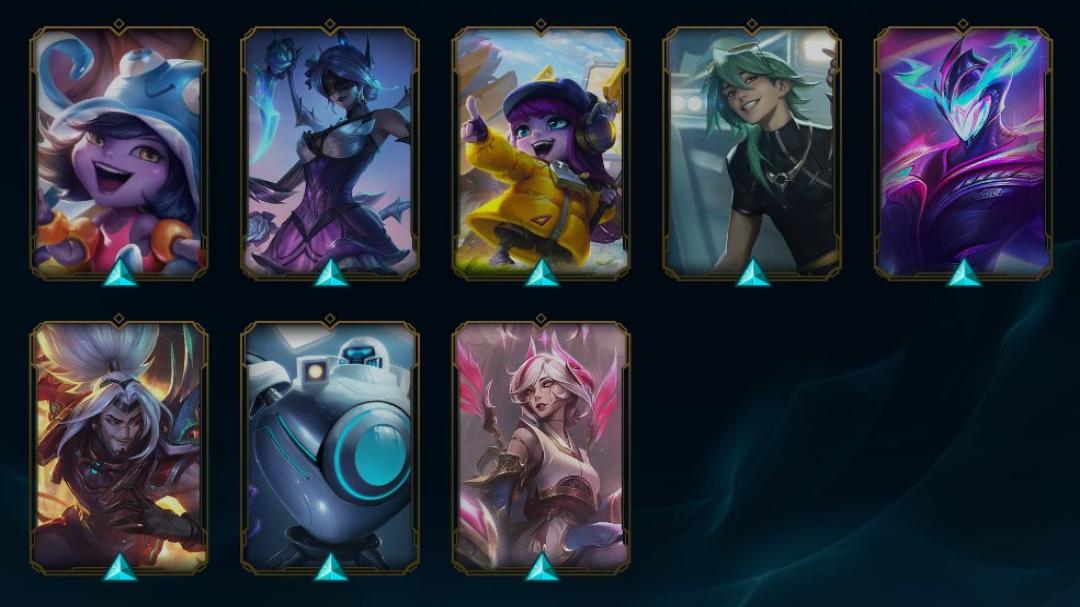 Platinum Account with 116 Level, 118 Champions, and 86 Skins
