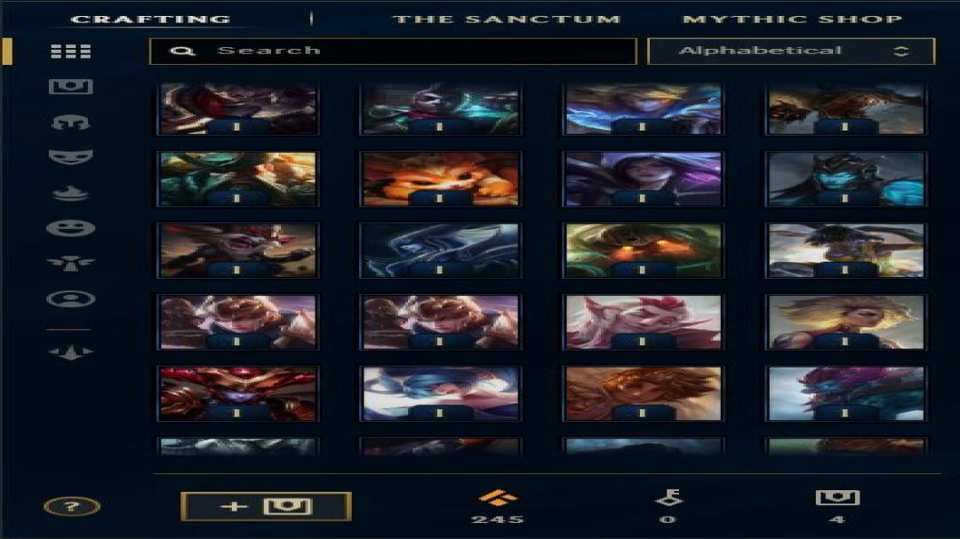 Level 89 Account with 41 Champions and 7 Skins on EU West