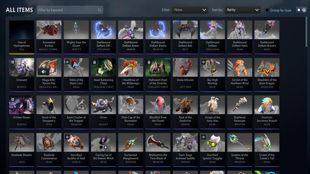 High-Ranked Dota 2 Account with 2000 Hours of Playtime