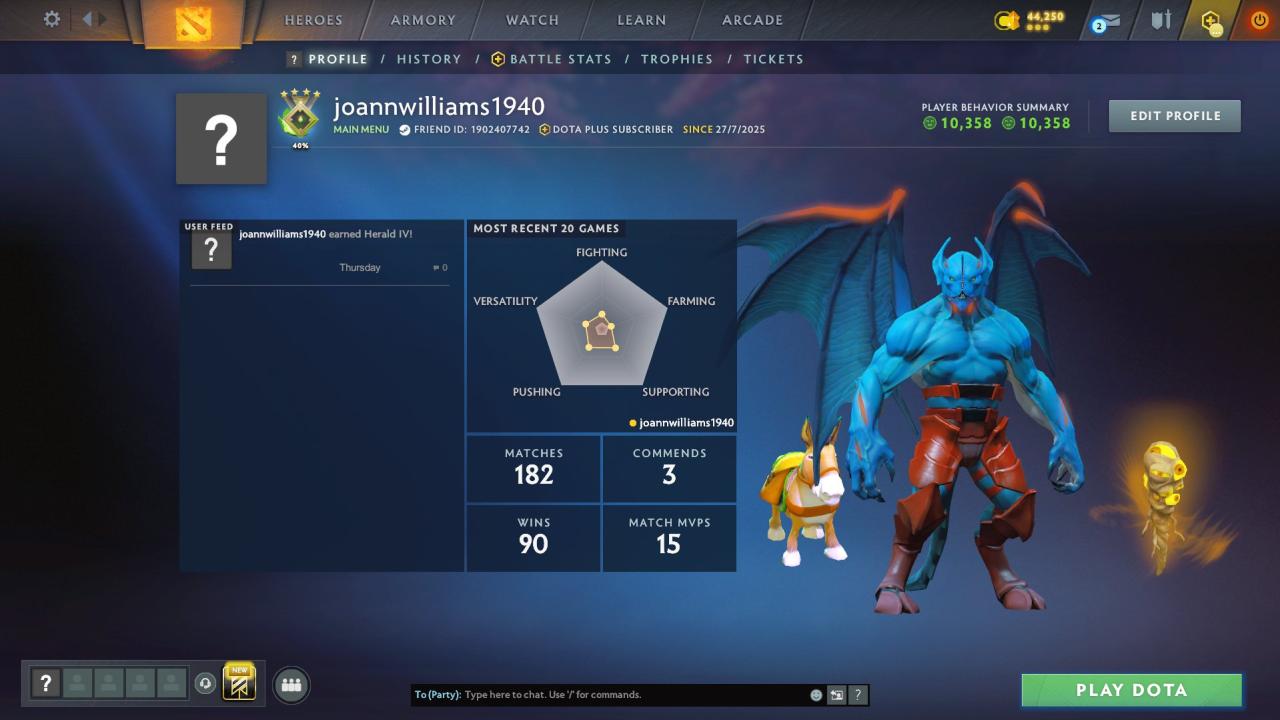 Ranked Account with 505 MMR and 150 Hours of Playtime