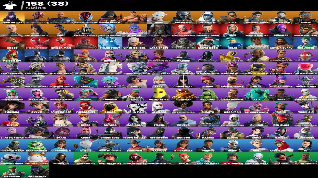 🎮 (PC) Battle Royale Account | 158 Skins | In Stock: 1 pcs. | Price: $0 | Sale ⭐️