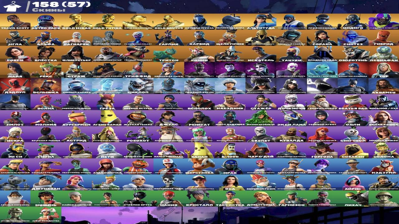 Diverse Collection of 158 Unique Skins for Battle Royale on PC