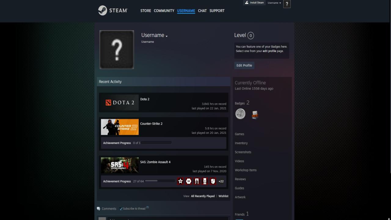 🎮 Dota 2 Account with 997 MMR, 3841 Hours Played ✅
