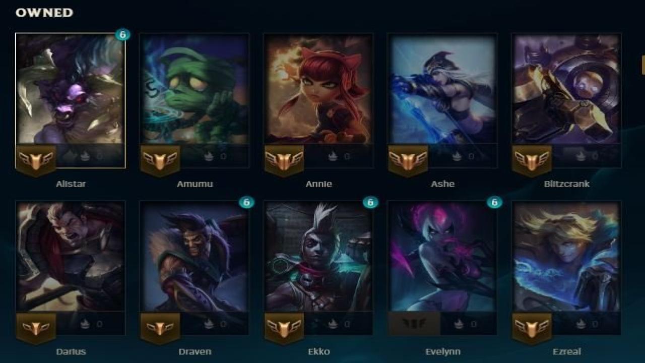 Level 30 EU West Account with 41 Champions and 5 Skins