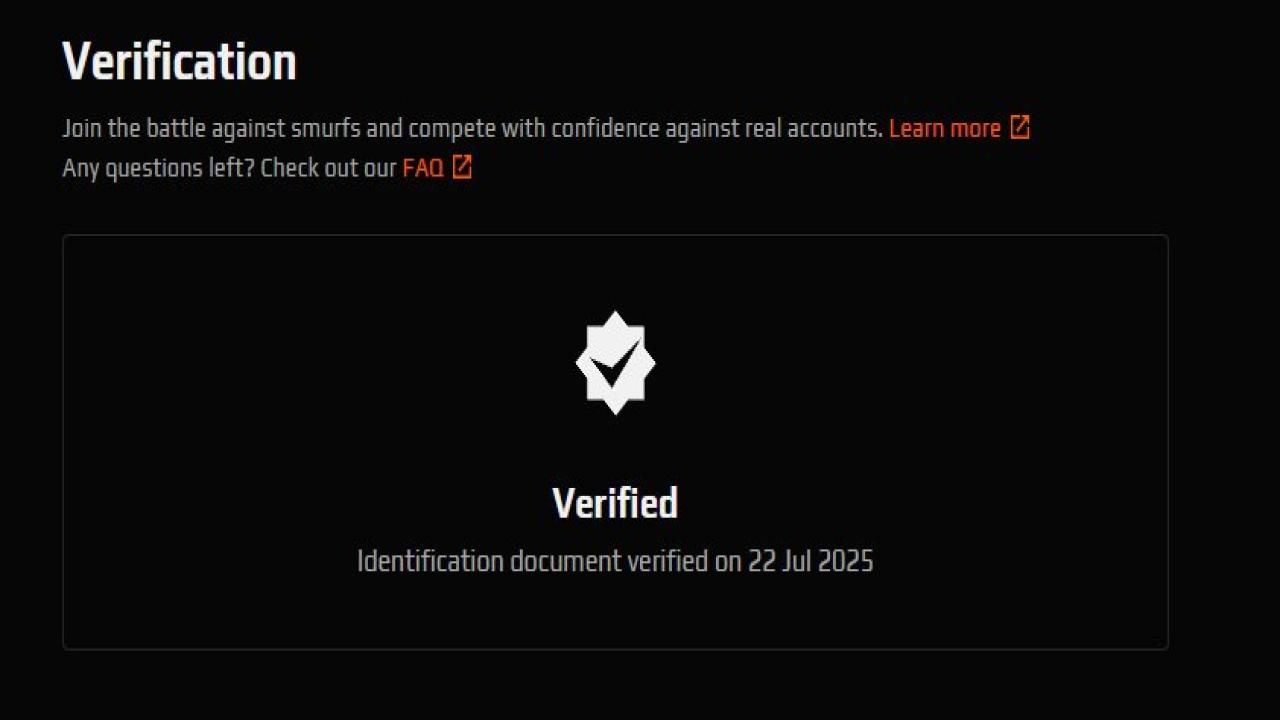 FACEIT Account with Registration Available