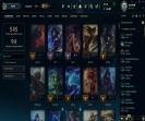 EU West Account - Level 343, Gold Rank, 182 Skins Available