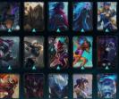 Versatile Account on EU West with 160 Champions and 205 Skins