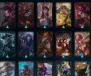 Versatile Account on EU West with 160 Champions and 205 Skins
