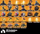 Diverse Collection of 107 Unique Skins for Battle Royale on PC