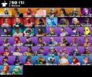 Diverse Collection of 50 Unique Skins for PC Battle Royale
