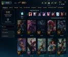 Emerald Account with 50 Champions and 22 Skins on EU West