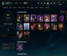 Emerald Account with 103 Champions and 30 Skins on EU West