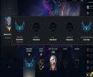 Platinum Level 102 Account with 63 Champions and 38 Skins
