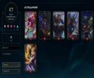 EU West Account with 97 Champions and 47 Skins, Level 188, Silver Rank
