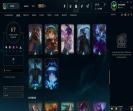EU West Account with 78 Champions and 67 Skins, Level 129