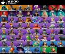 Diverse Fortnite Collection with 63 Unique Skins 🎭🖥