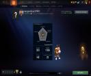High-Ranked Dota 2 Account with 6896 MMR and 191 Hours Played