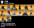 Diverse Fortnite Collection with 50 Unique Skins 🎭🖥