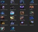 Unranked EU West Account with 104 Champions and 58 Skins