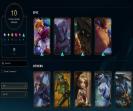 Unranked Account with 41 Champions and 11 Skins on EU West