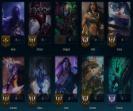 Unranked Account with 62 Champions and 14 Skins on EU West