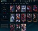 Diamond Account with 36 Champions and 34 Skins on EU West