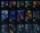 Level 87 EU West Account with 65 Champions and 12 Skins