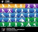 Diverse Collection of 32 Unique Skins for PC Battle Royale