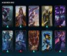 Platinum Level 102 Account with 63 Champions and 38 Skins