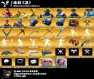 Fortnite Battle Royale Collection with 251 Unique Skins 🎭🖥