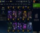 EU West Account - Level 59, 86 Champions, 11 Skins, Unranked