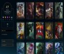 EU West Account with 97 Champions and 47 Skins, Level 188, Silver Rank