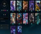 Unranked Account with 51 Champions and 23 Skins on EU West