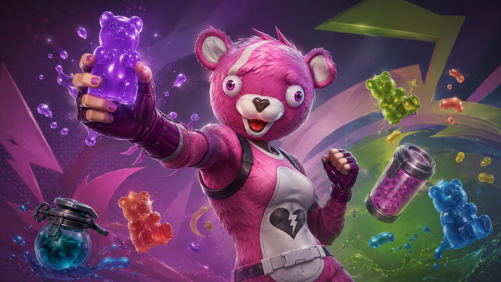Fortnite doubles Gummy Power Hour to two hours