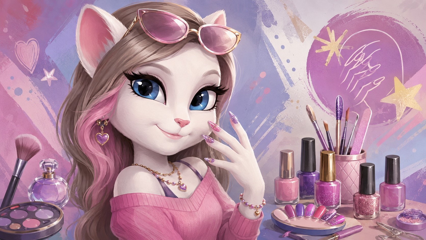 My Talking Angela 2 adds Nail Salon, expands styling tools - news.goranked