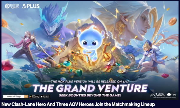 Honor of Kings Plus 2.0 adds Devara, AOV heroes, Grand Venture - news.goranked