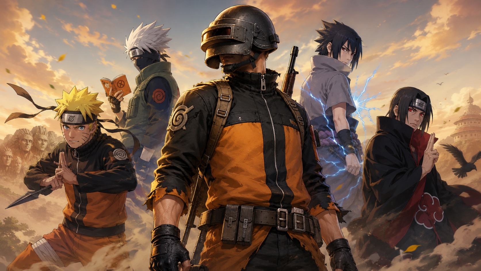 PUBG Mobile teases Naruto Shippuden collab; full tie-in on July 9 - news.goranked