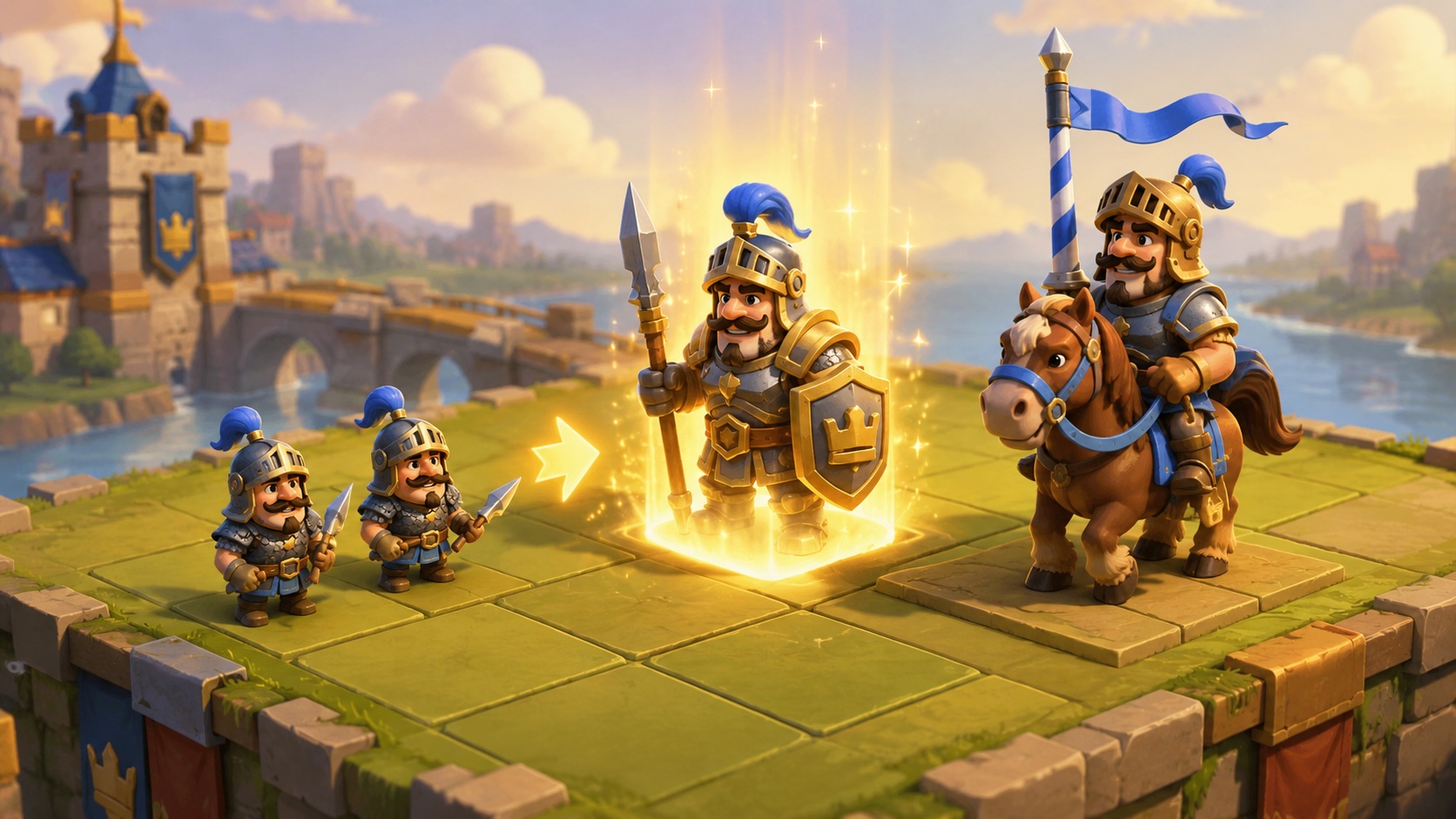 Clash Royale Merge Tactics Season 11 adds Supers, Rider Trait