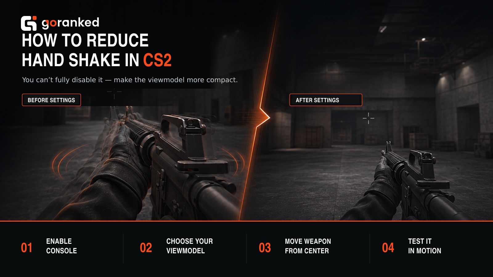 How to Reduce Hand Shake and Weapon Movement - news.goranked