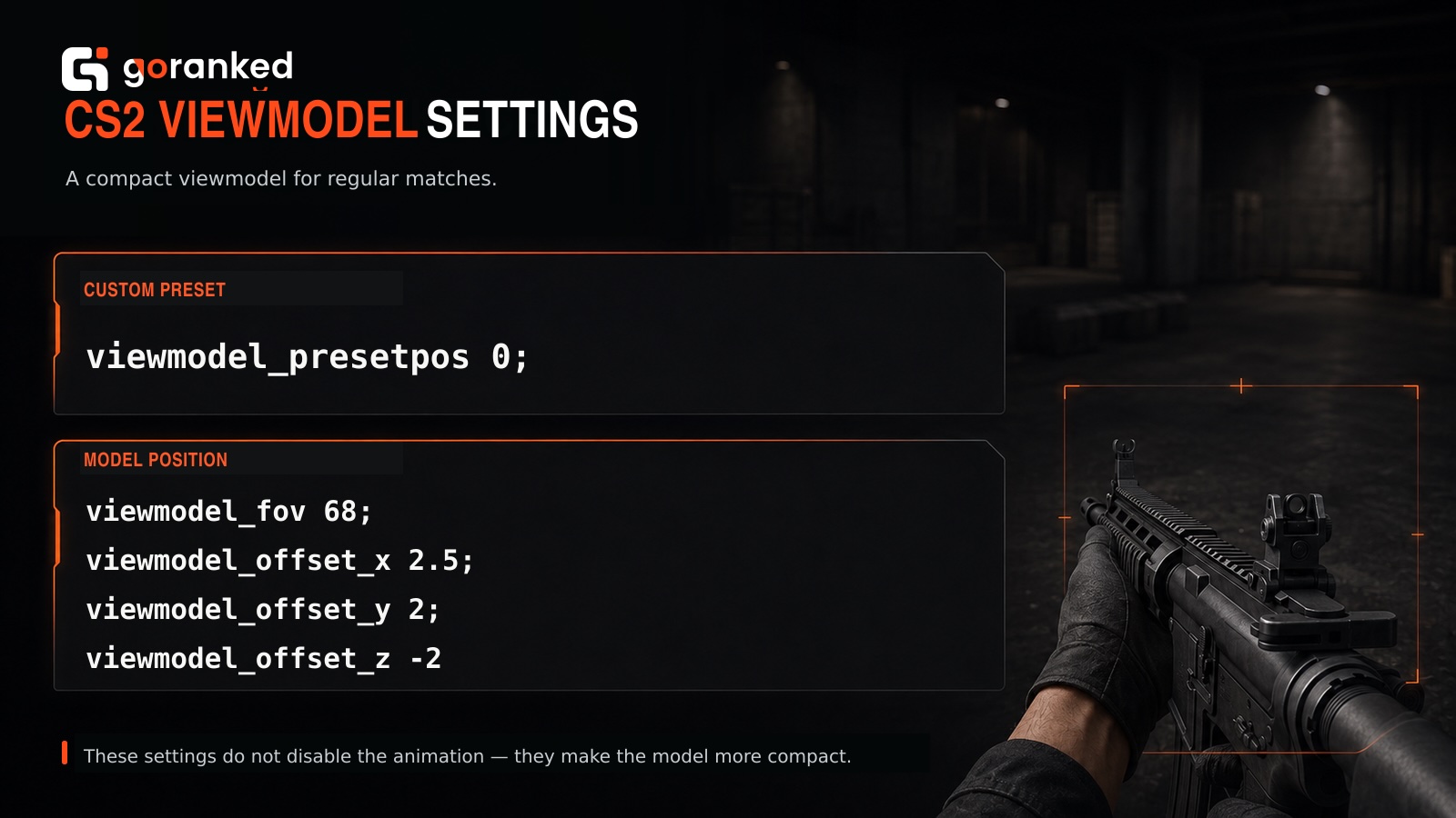 How to Remove Hand Shake in CS2 - news.goranked