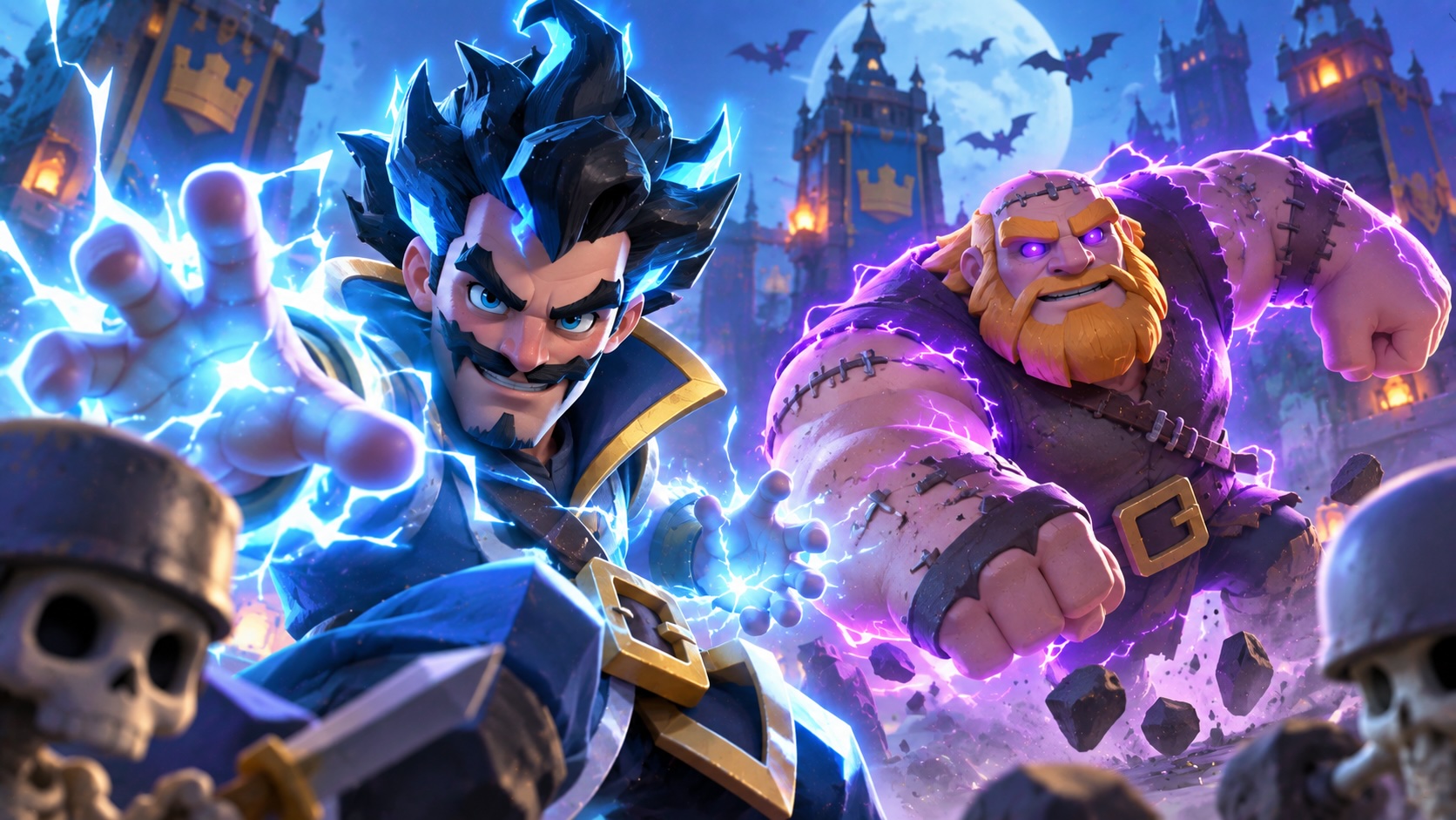 Clash Royale Shocktober adds Hero Electro Wizard, Evo Giant
