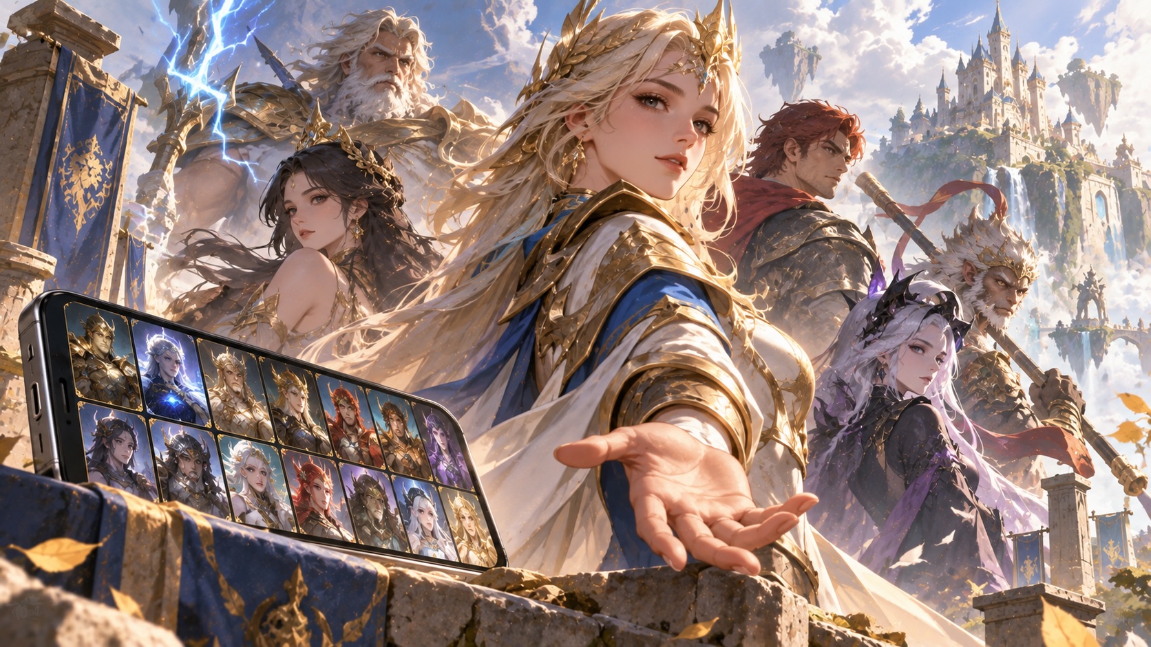 Divine Clash EU launches on Android with 240 mythic heroes