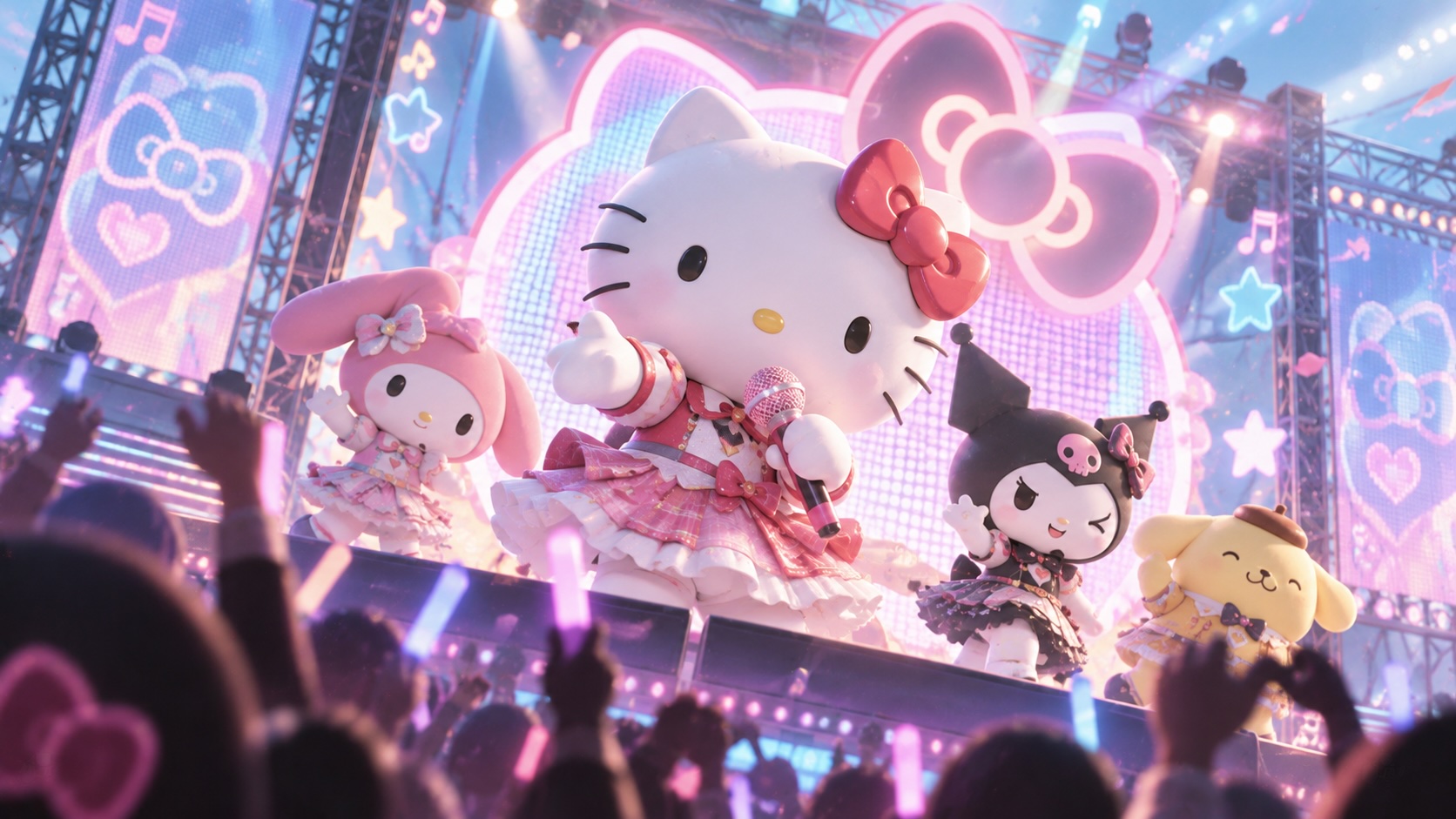 Sanrio Kawaii Me Live! makes Hello Kitty lead in rhythm game