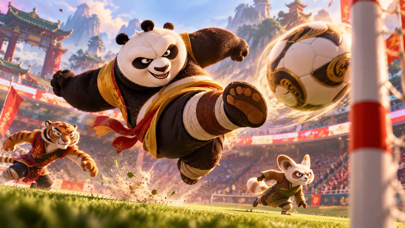 FIFA Heroes adds Kung Fu Panda characters to football game