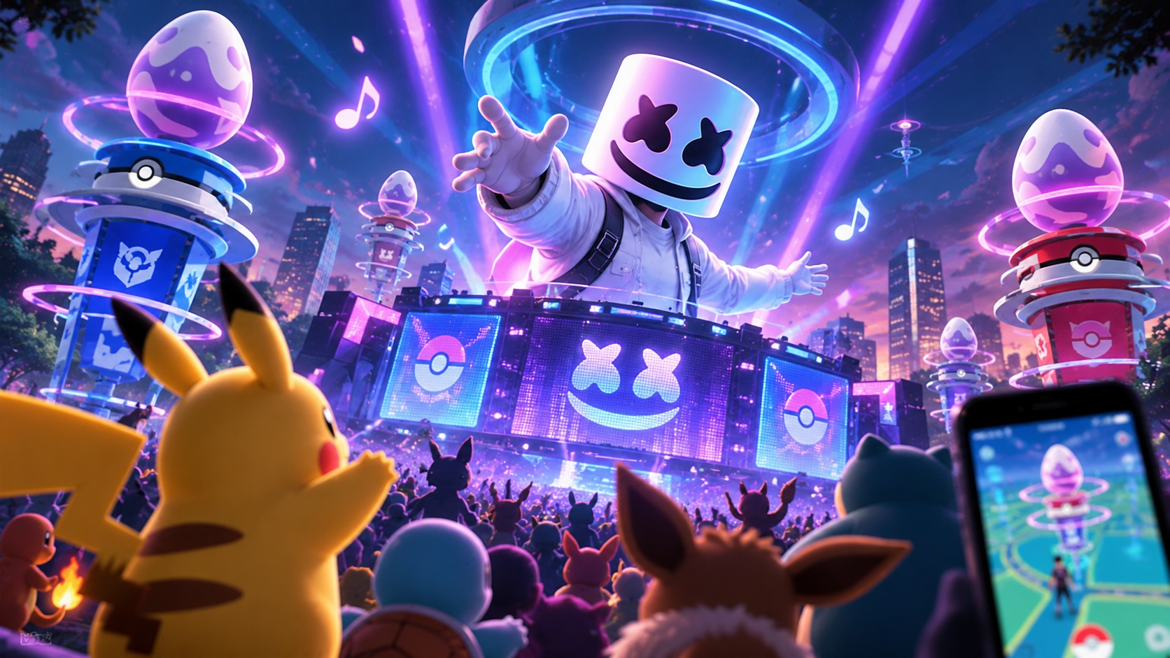 Pokémon Go Adds Marshmello Concert Raids And Rewards