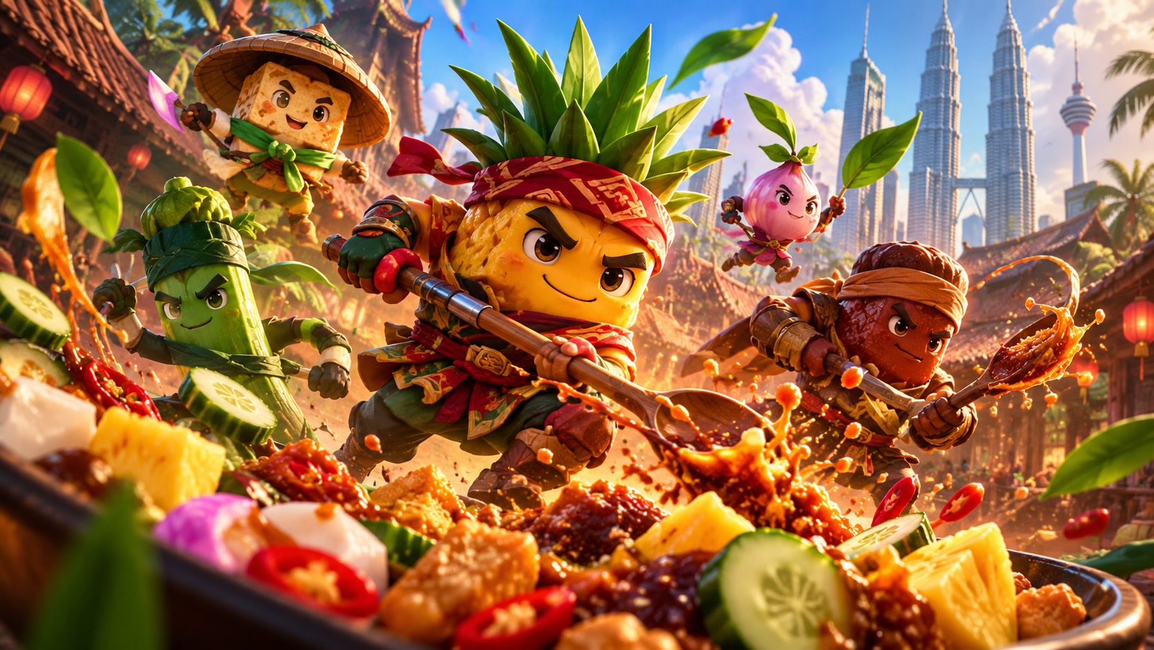 Rojak Rush turns Malaysian salad ingredients into iOS heroes