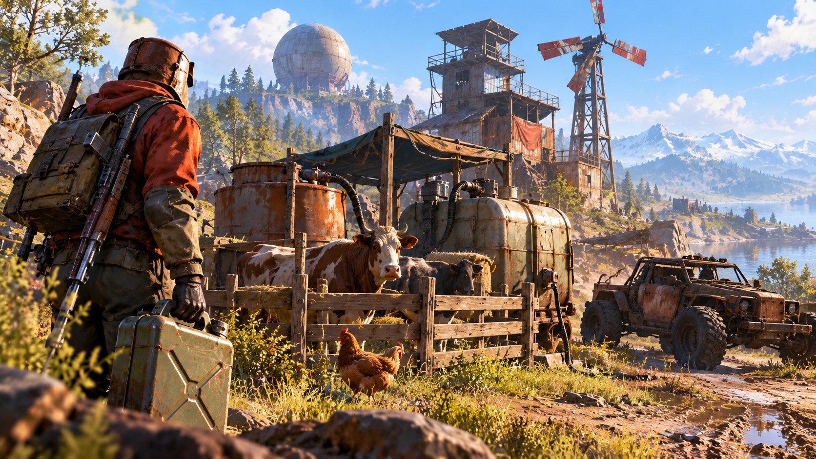 Rust October Update Adds Livestock, Biofuel and Slower Vehicles