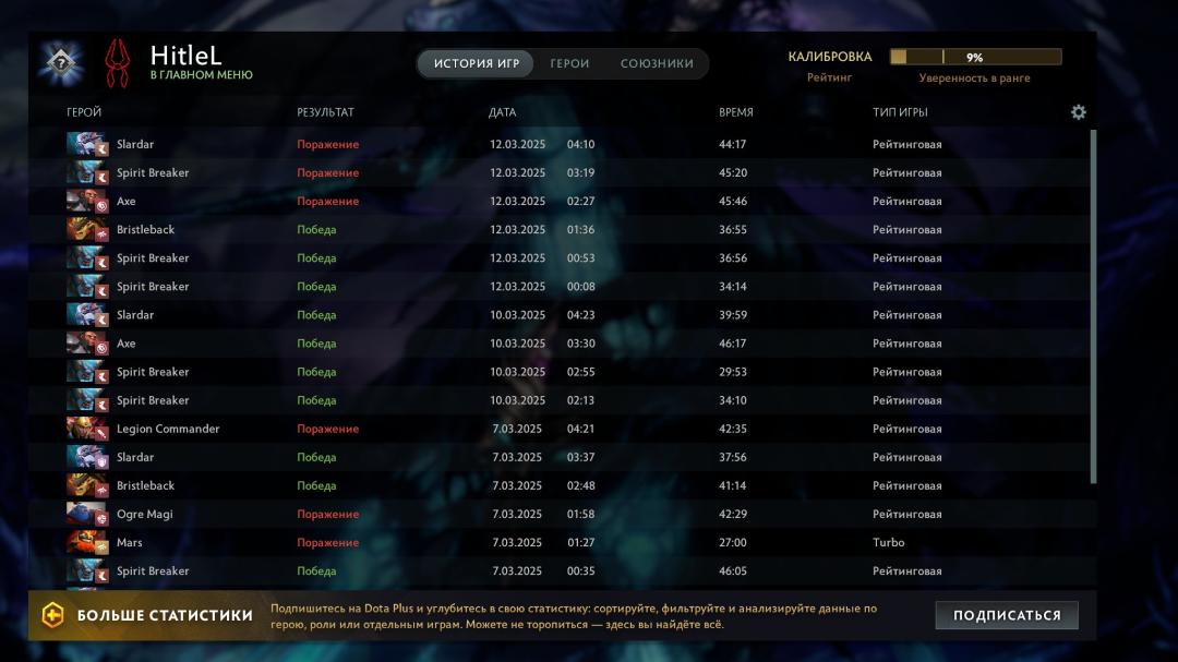 Ranked Dota 2 Account with 967 Hours and 1300 MMR