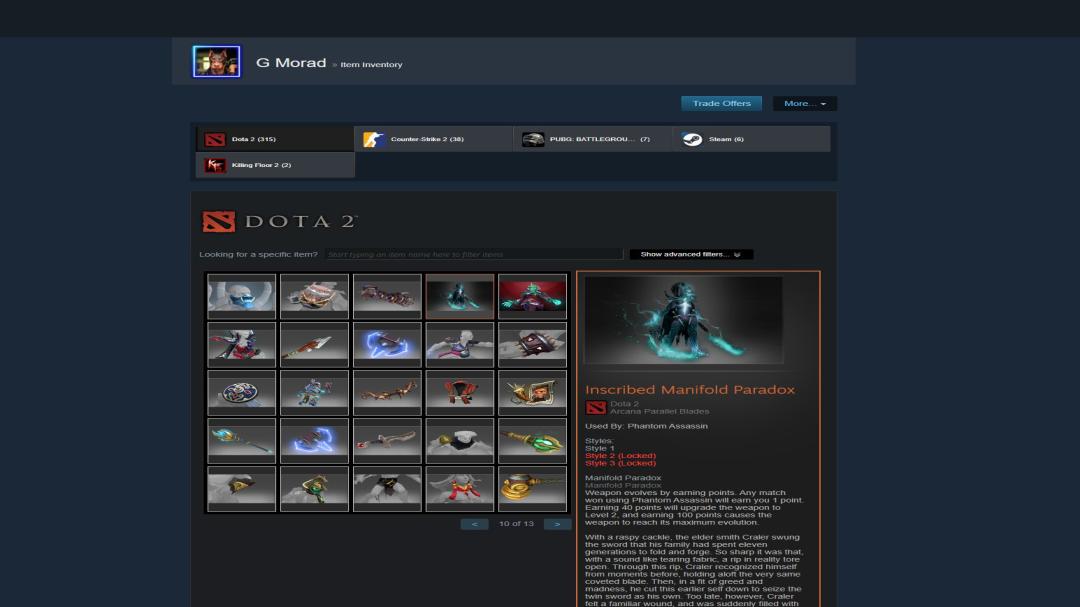 Ranked Dota 2 Account with 1800 Hours of Playtime